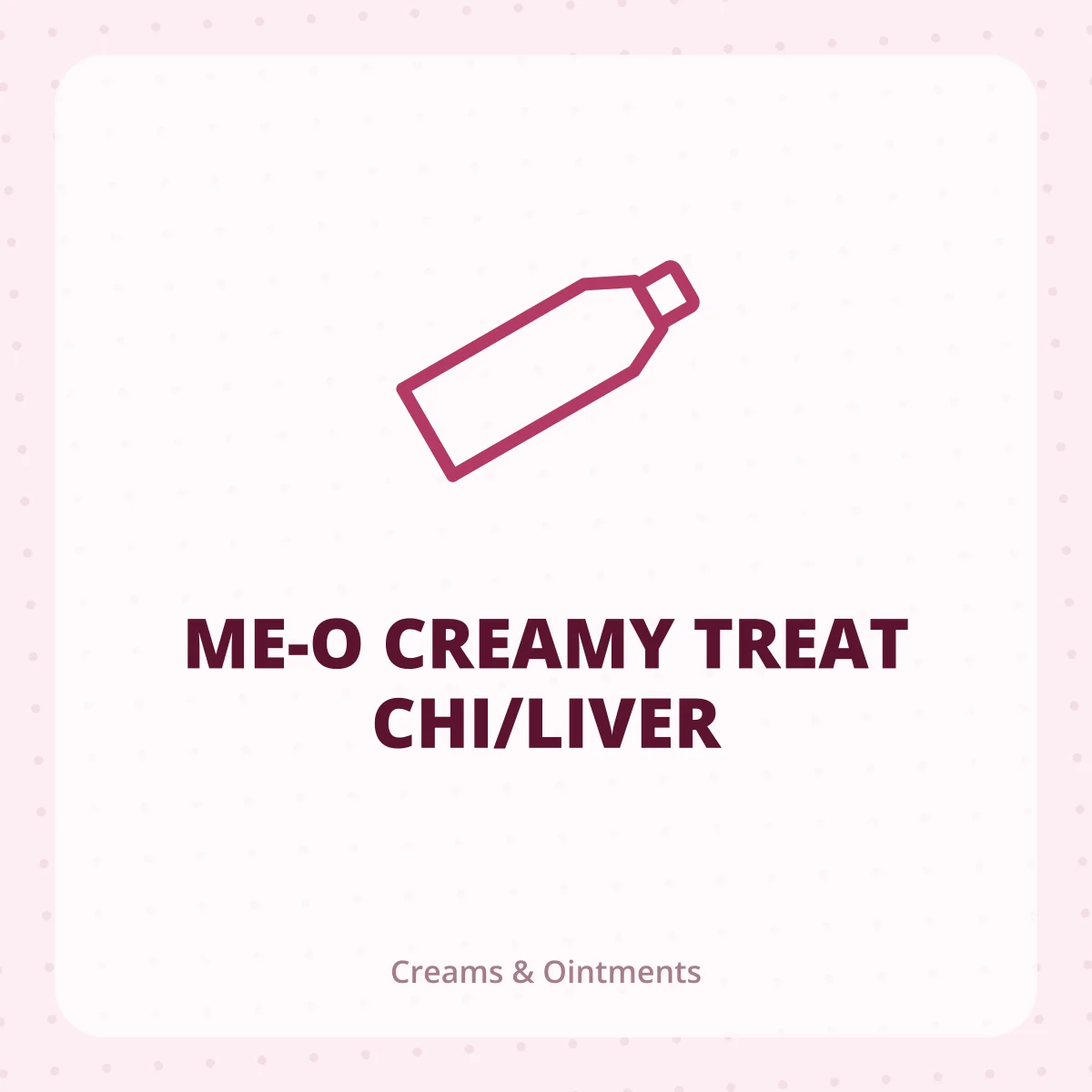ME-O CREAMY TREAT CHI/LIVER 1X1