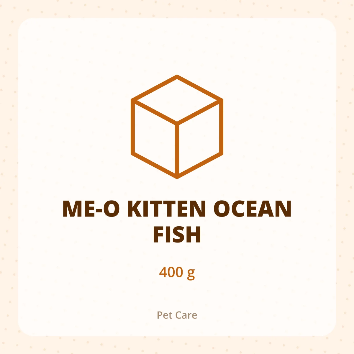 ME-O KITTEN OCEAN FISH 1X400GM