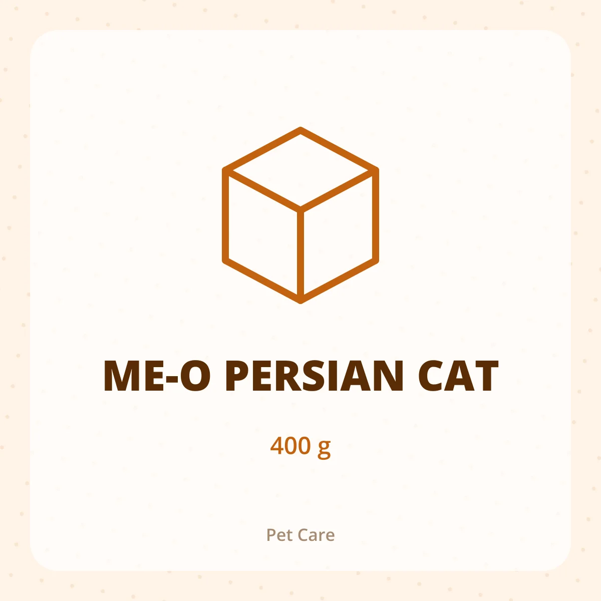 ME-O PERSIAN CAT 1X400GM