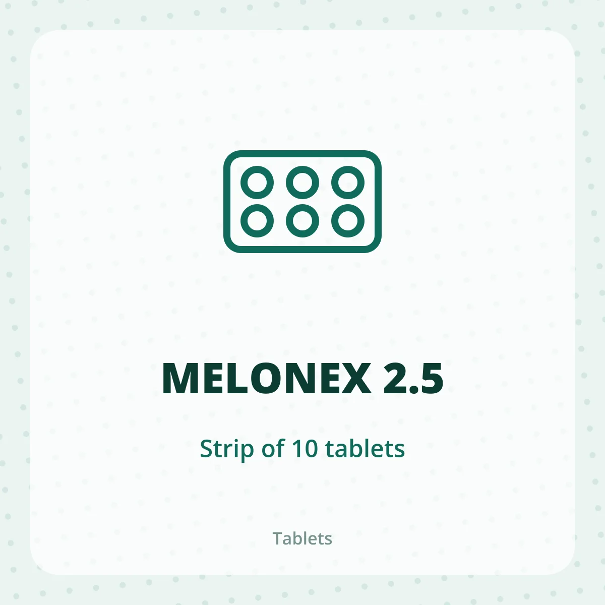 MELONEX 2.5 1*10