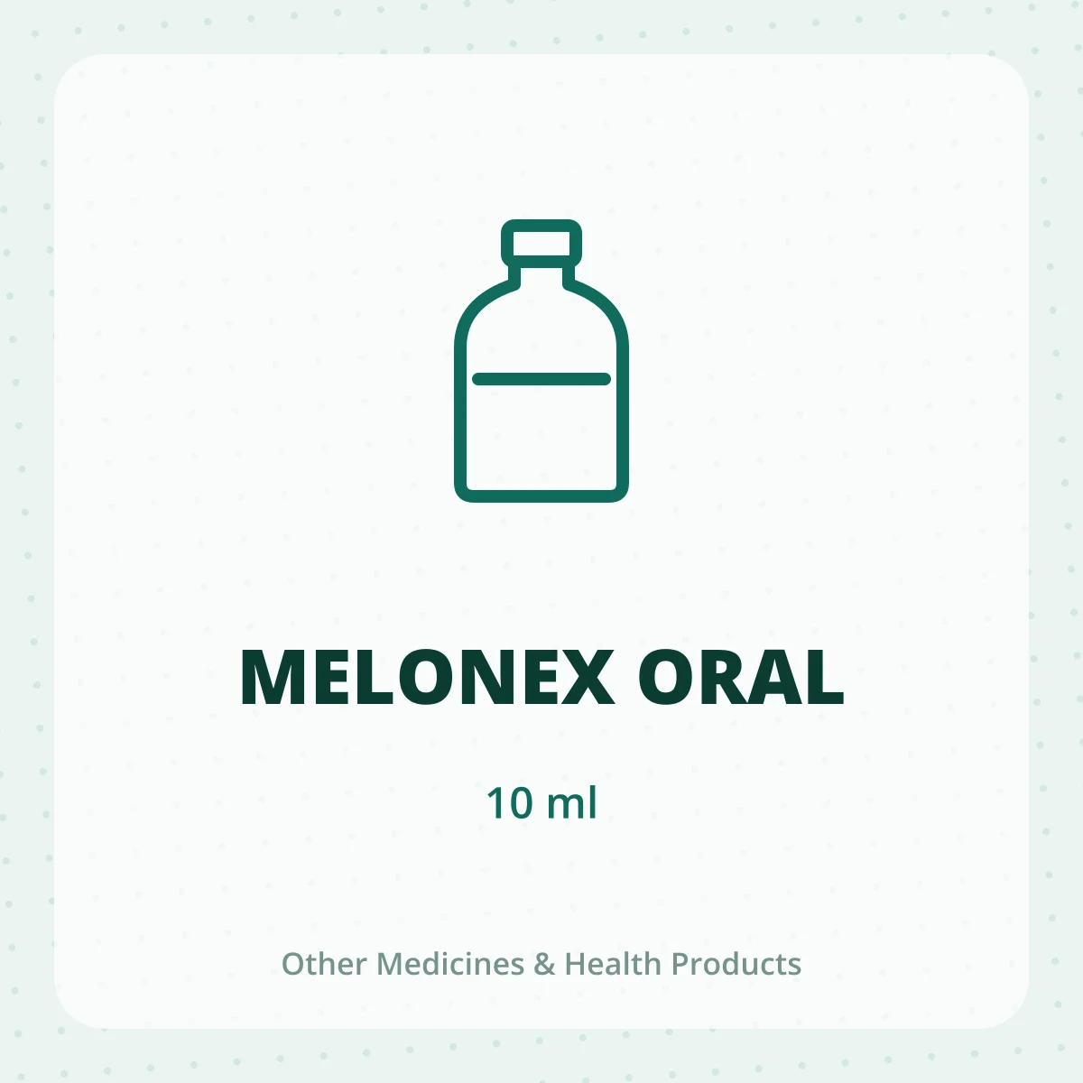 MELONEX ORAL 1X10ML