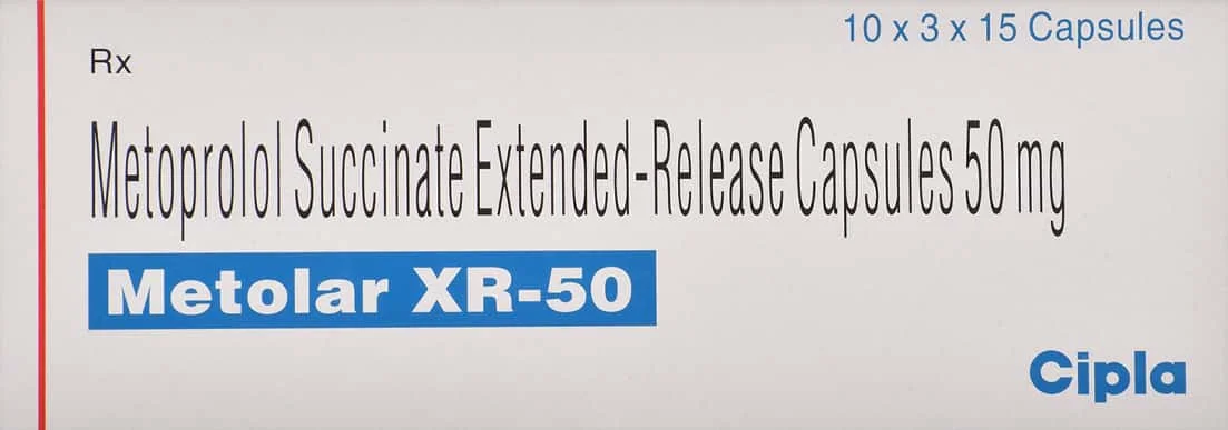 METOLAR XR-50MG CAP 1X15