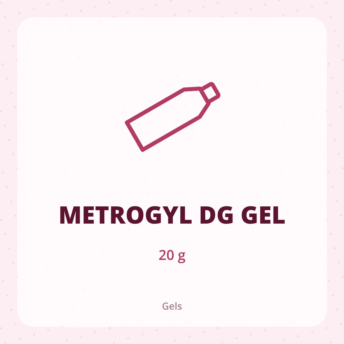 METROGYL DG GEL 1X20GM