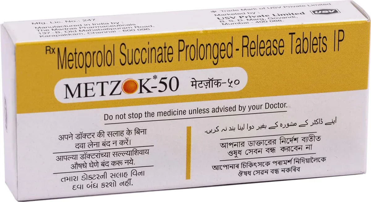 METZOK-50MG TAB 1X10