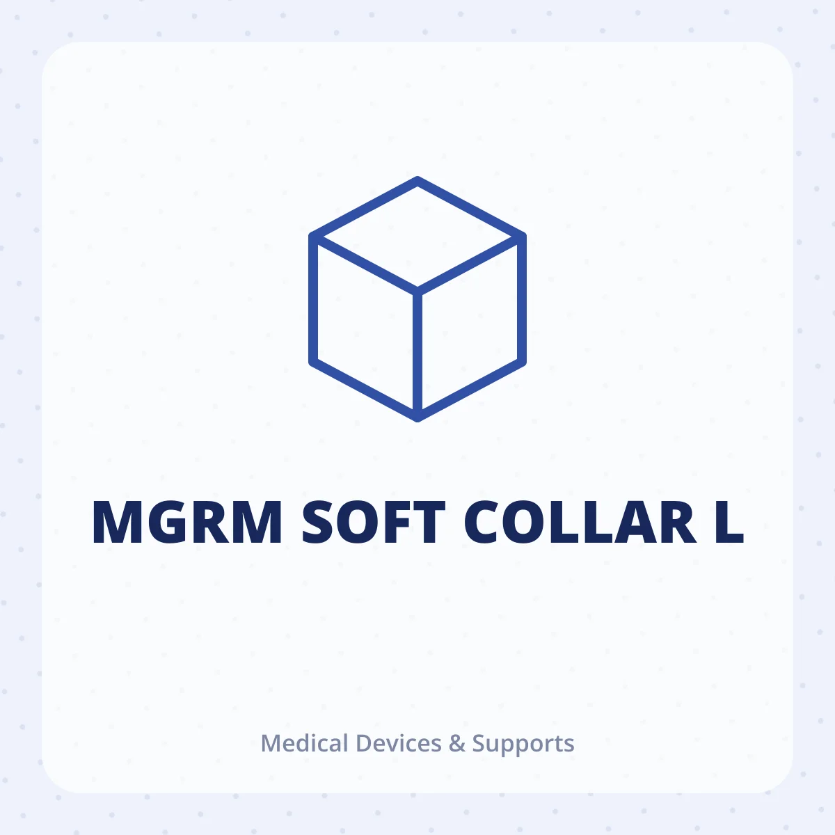 MGRM SOFT COLLAR L 1X1