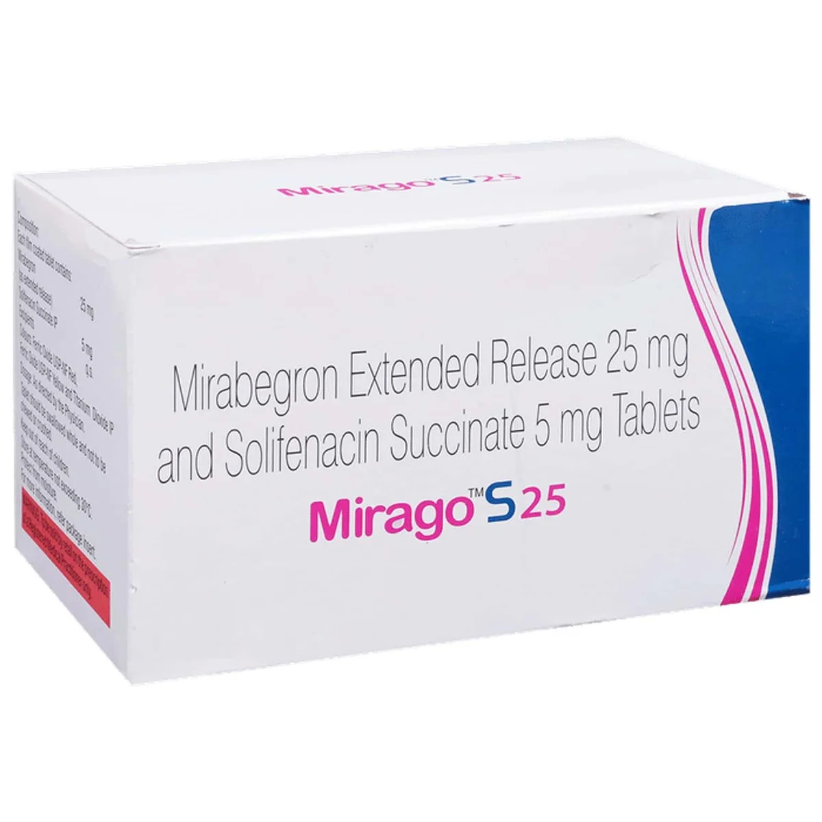MIRAGO-S 25MG TAB 1X10