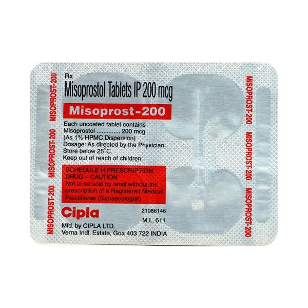 MISOPROST-200MG TAB 1X4