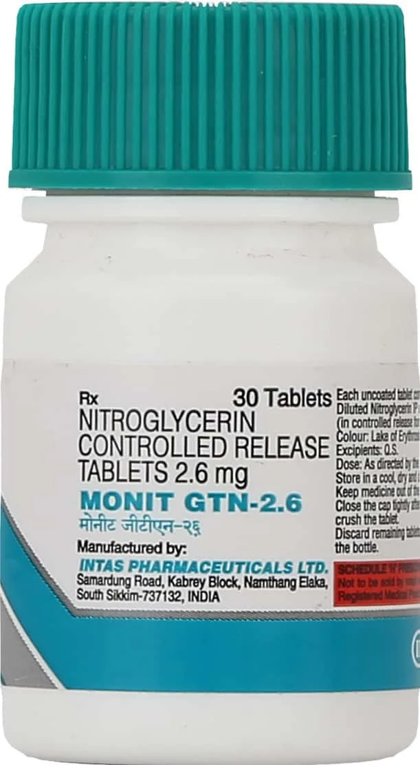 MONIT GTN 2.6MG TAB 1X30
