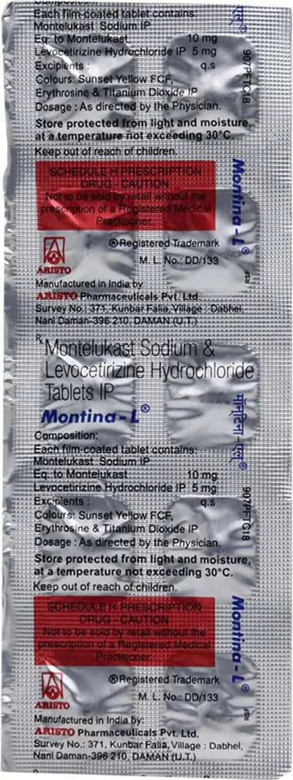 MONTINA-L TAB 1X10