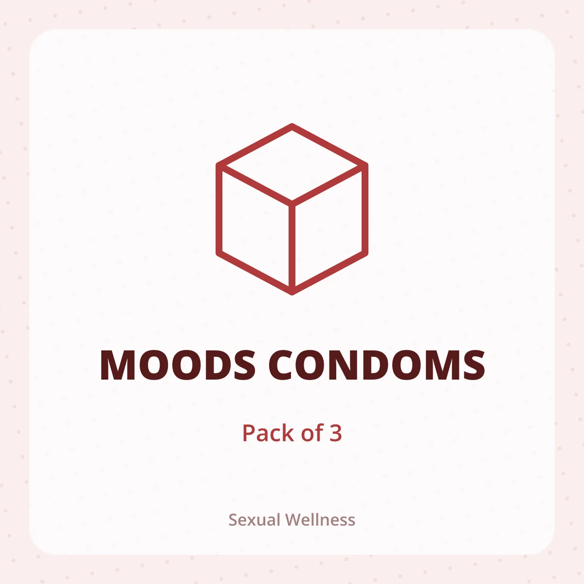 MOODS CONDOMS 1X3