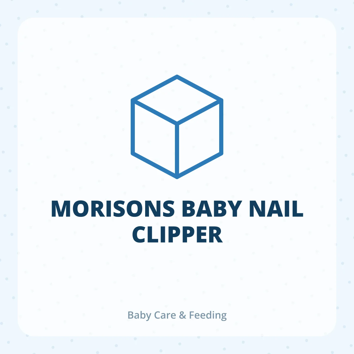 MORISONS BABY NAIL CLIPPER 1X1