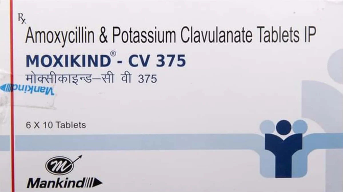 MOXIKIND CV-375MG TAB 1X10