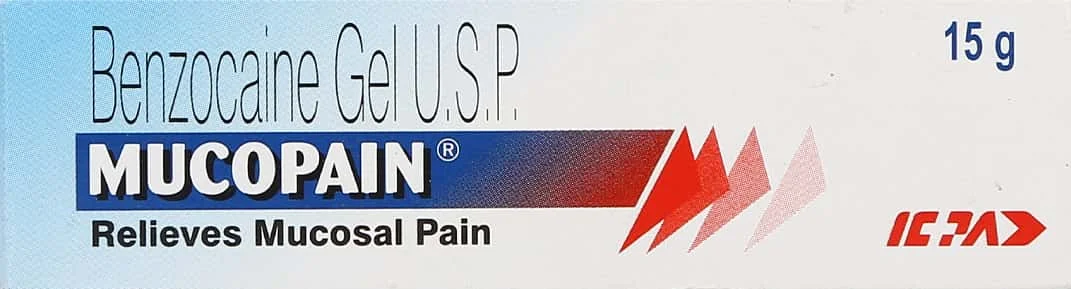 MUCOPAIN GEL 1X15G
