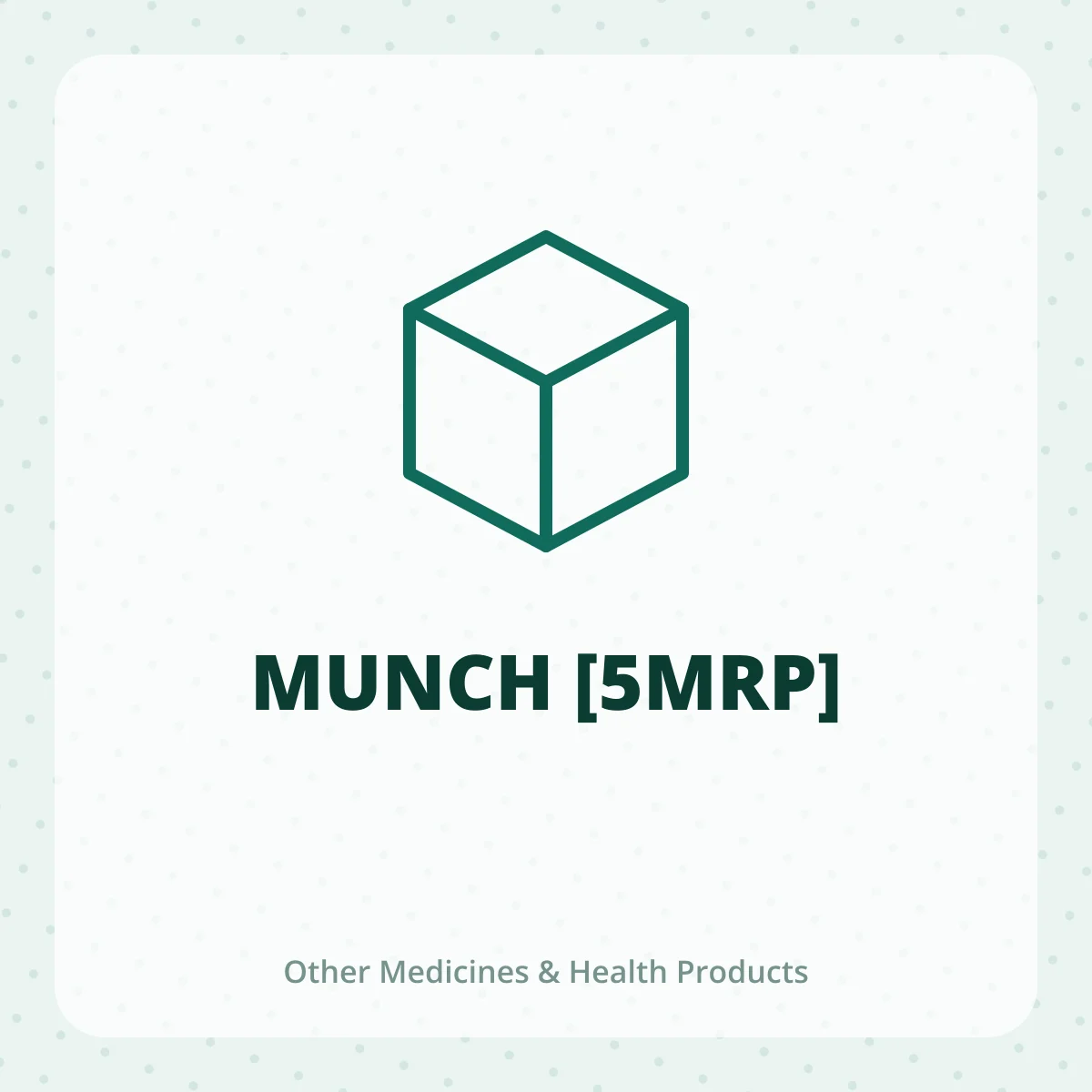 MUNCH [5MRP] 1X1