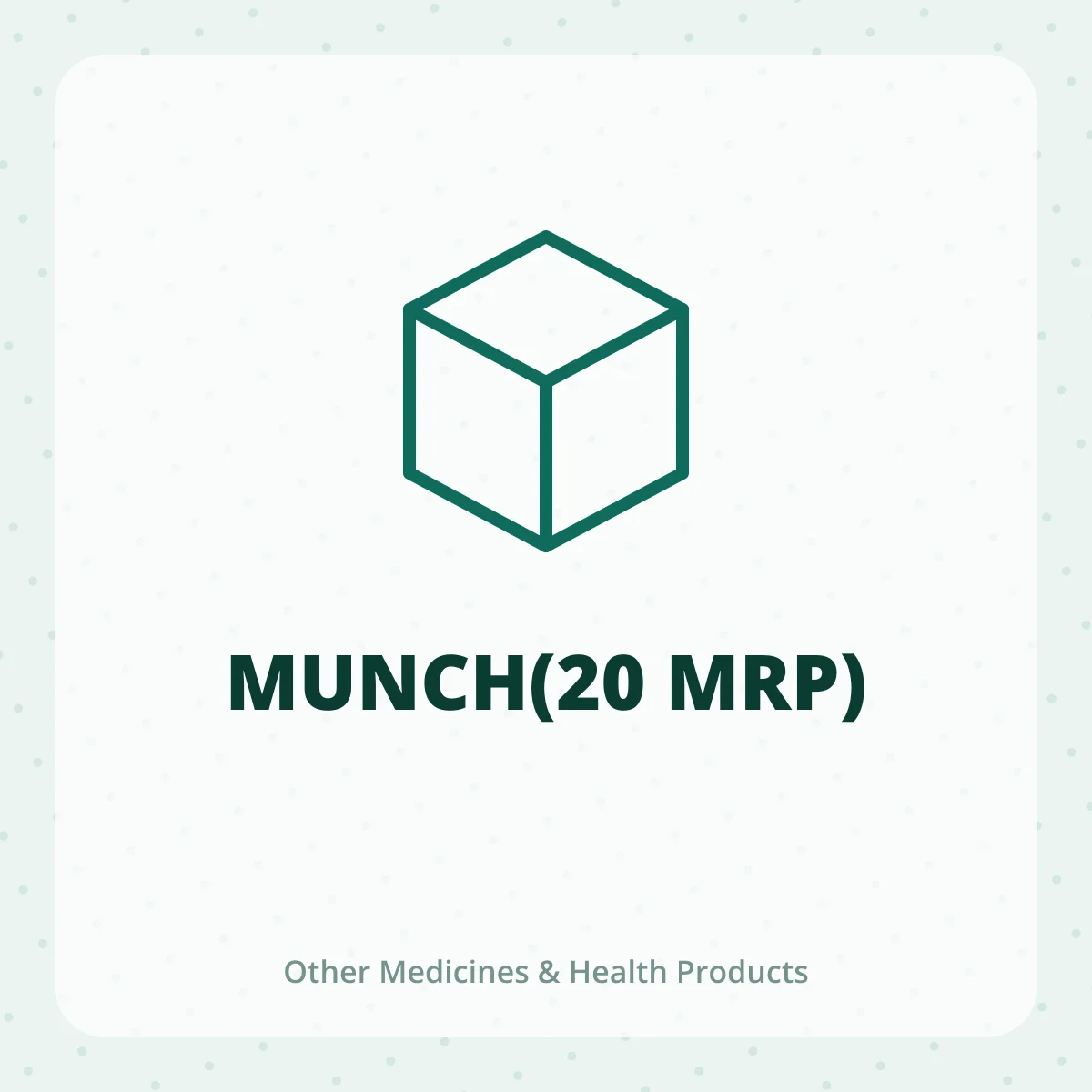 MUNCH(20 MRP) 1X1