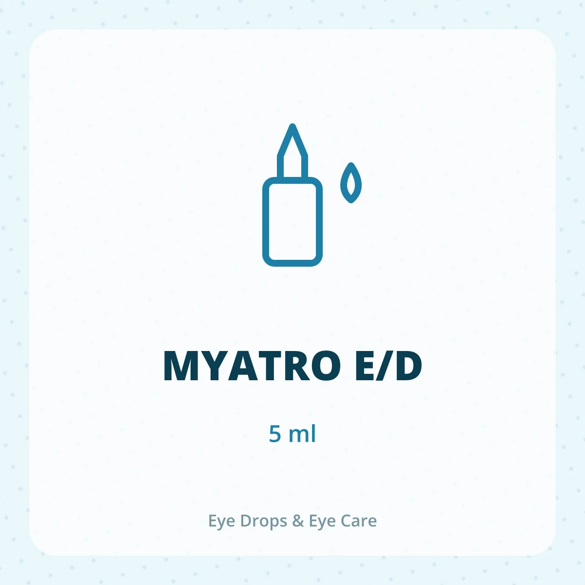 MYATRO E/D 1X5ML