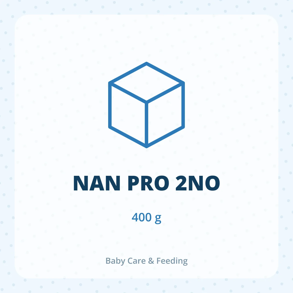 NAN PRO 2NO 1*400GM