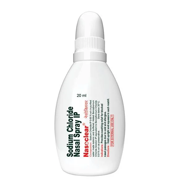 NASOCLEAR NASAL SPRAY/DROPS 1X20ML