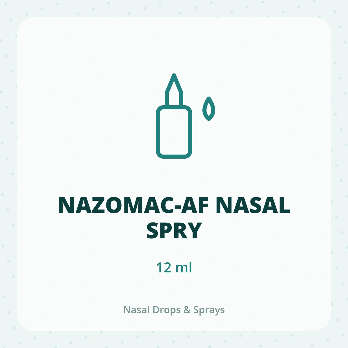 NAZOMAC-AF NASAL SPRY 1X12ML