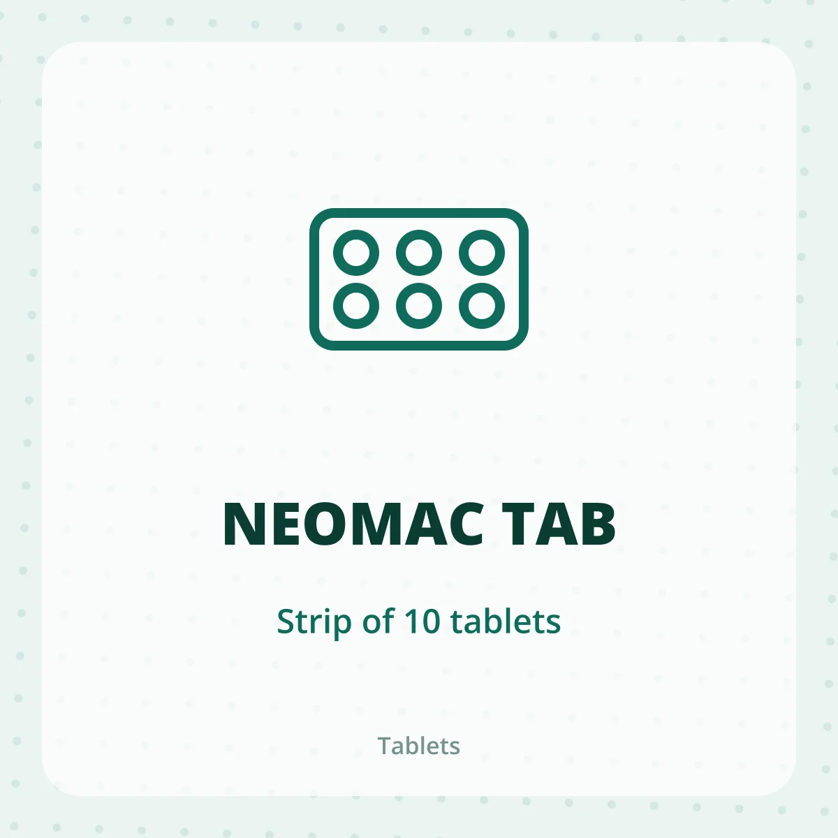 NEOMAC TAB 1X10