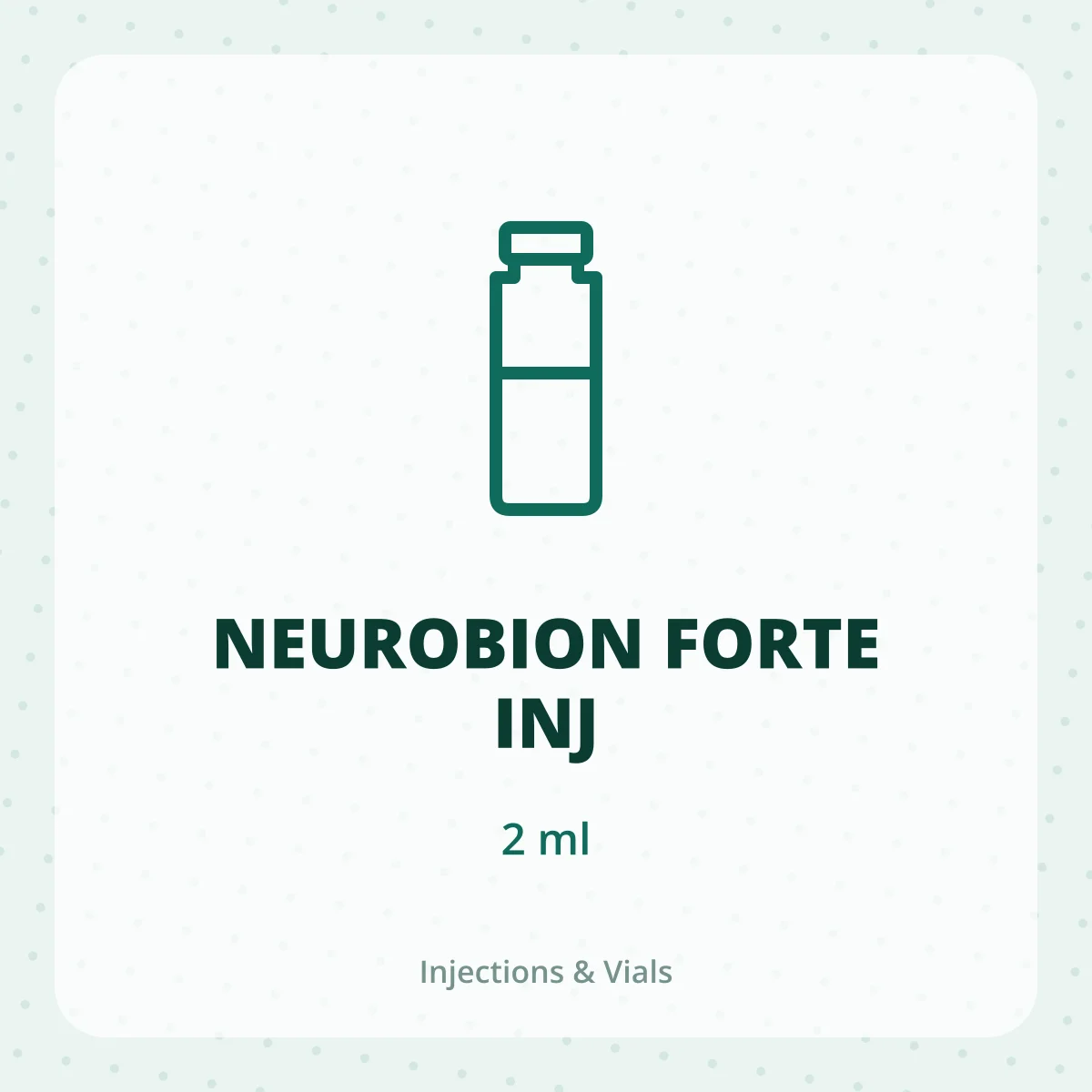 NEUROBION FORTE INJ 1X2ML