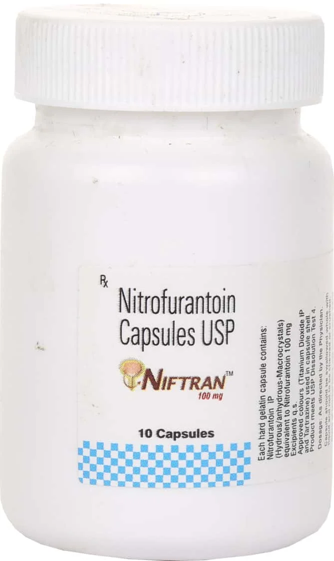 NIFTRAN-100MG CAP 1X10
