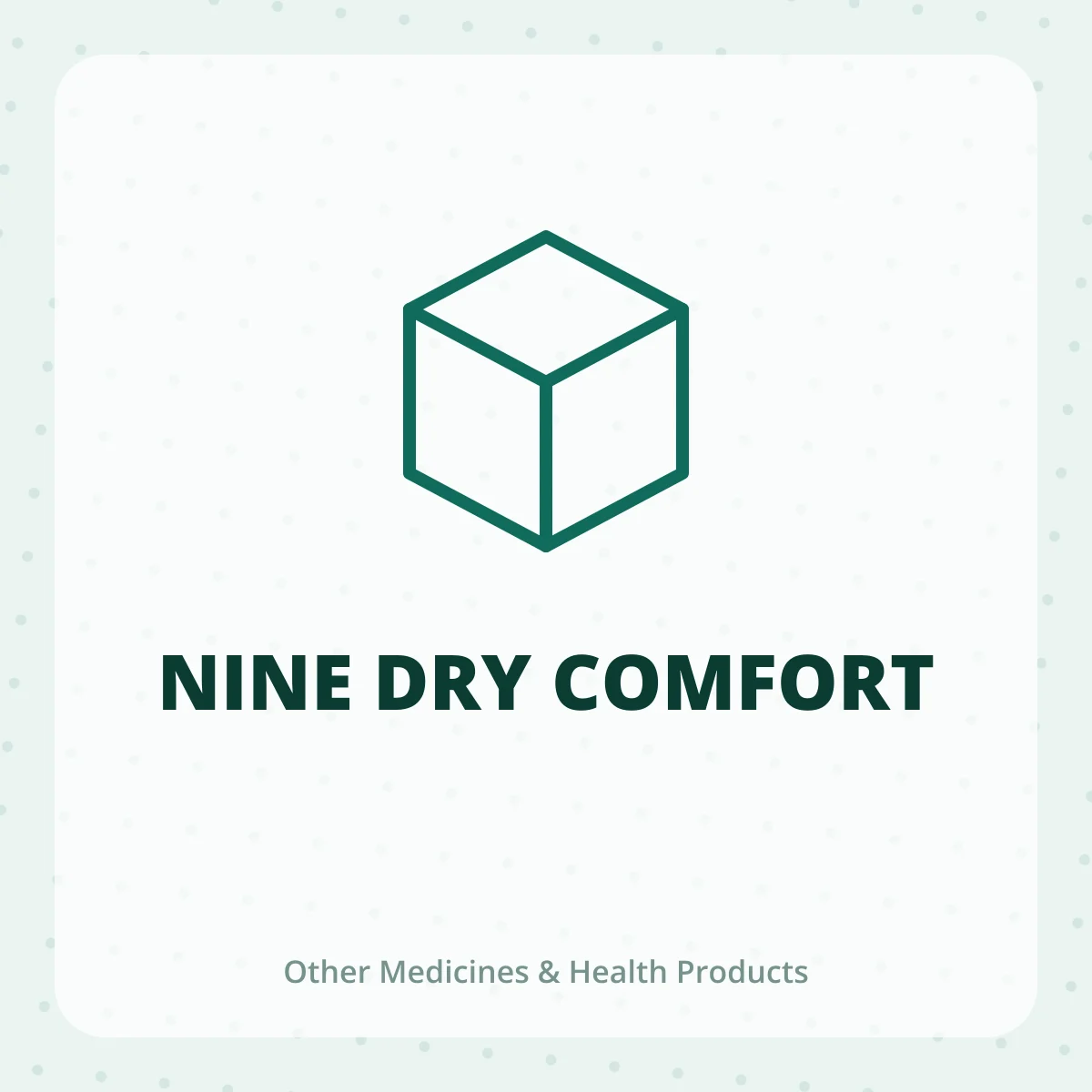 NINE DRY COMFORT 1X1