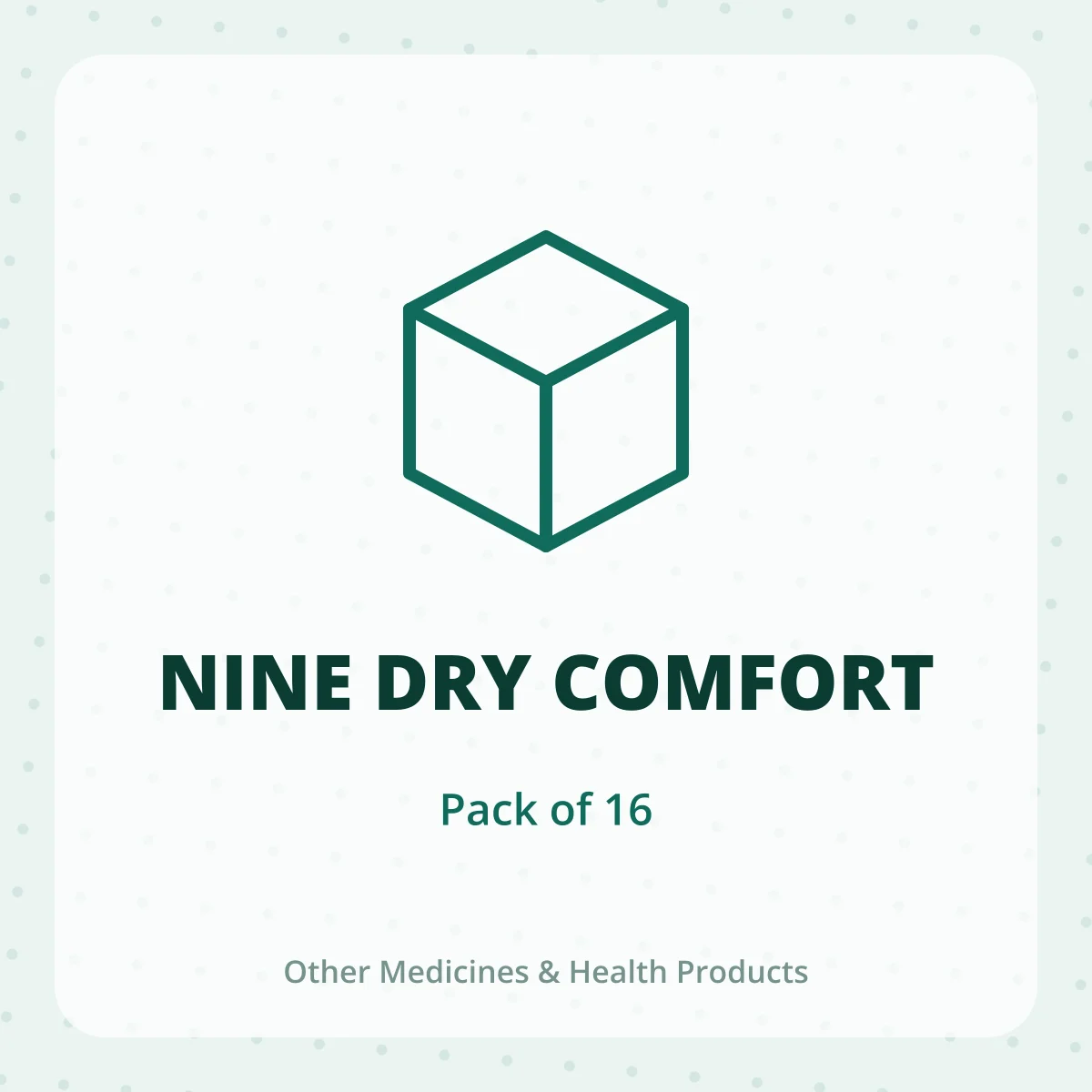 NINE DRY COMFORT 1X16