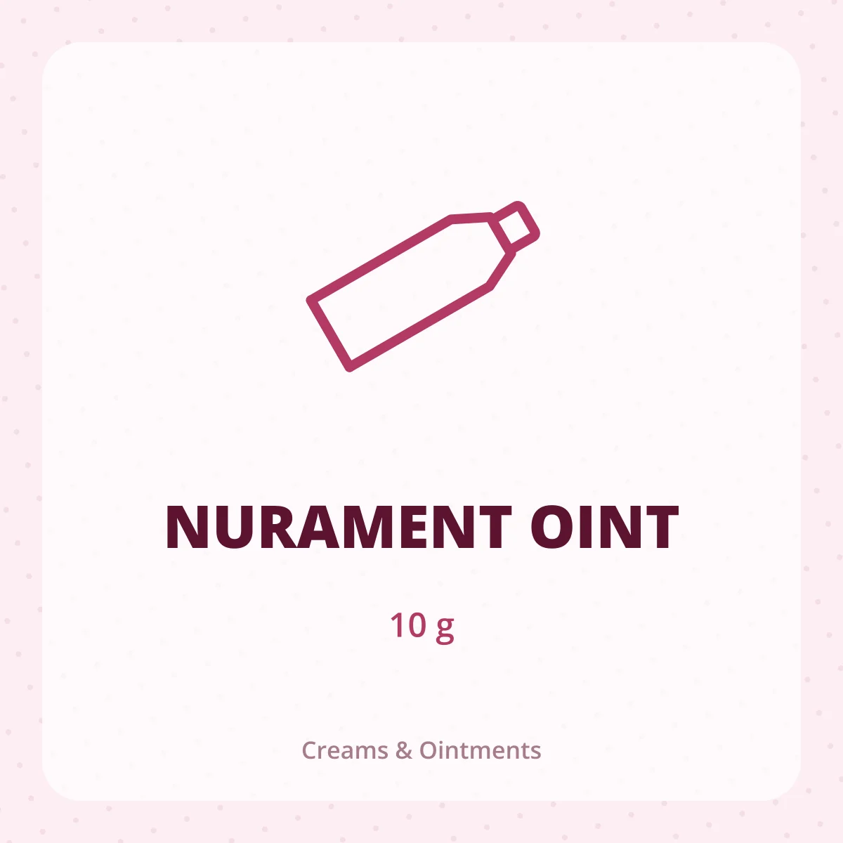 NURAMENT OINT 1X10GM
