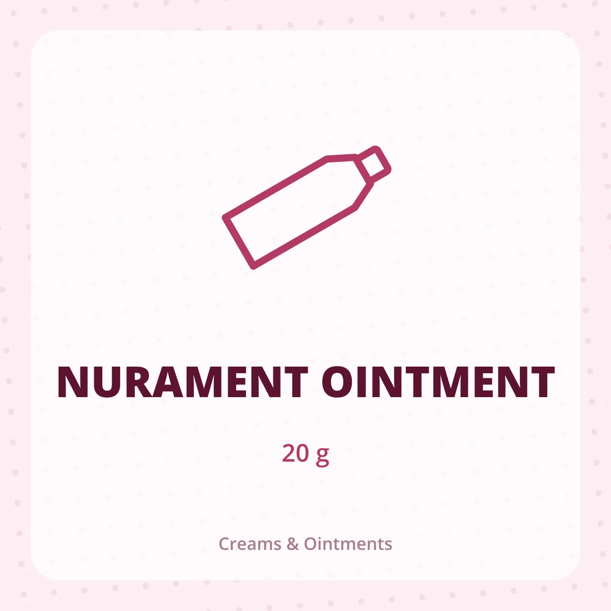 NURAMENT OINTMENT 1X20G