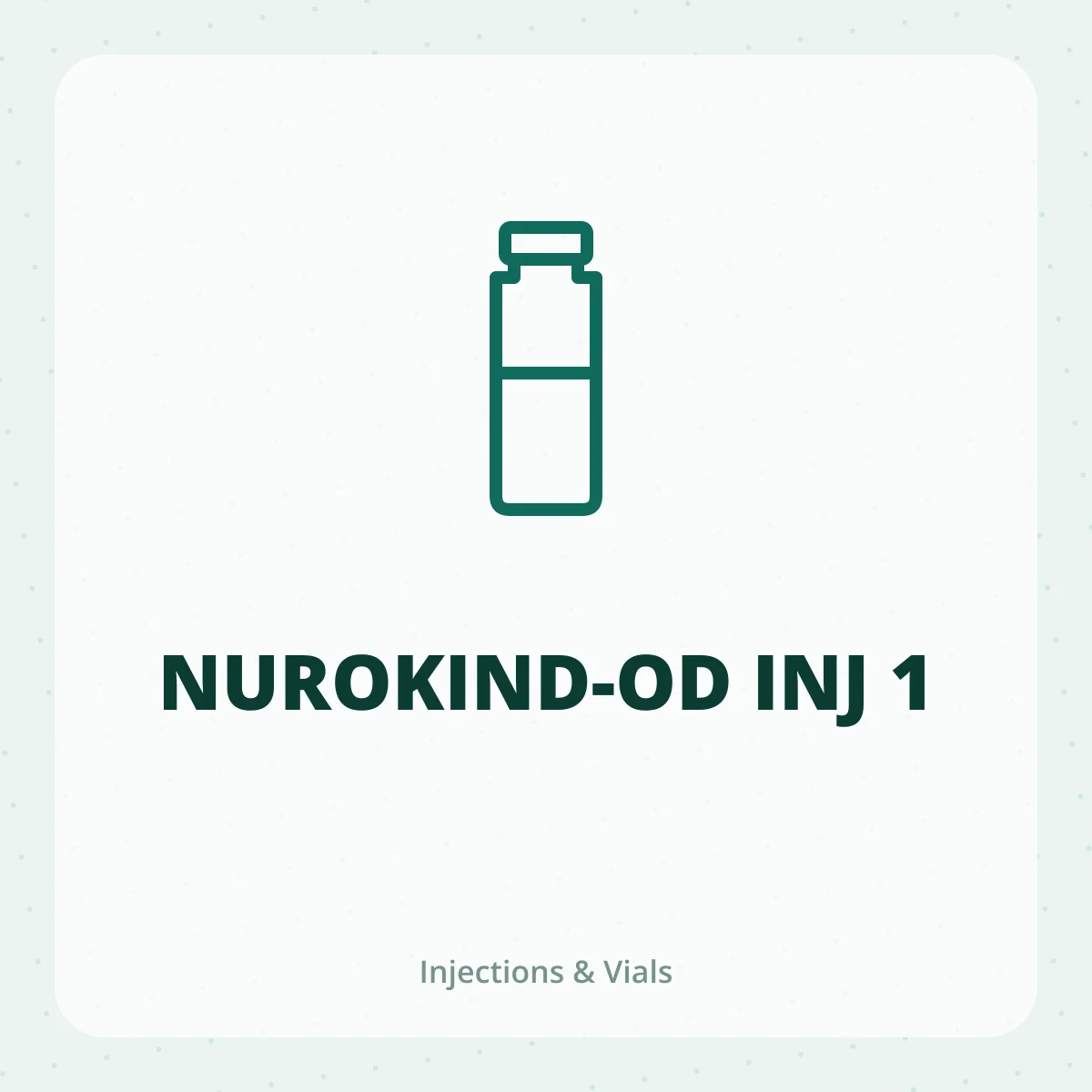 NUROKIND-OD INJ 1