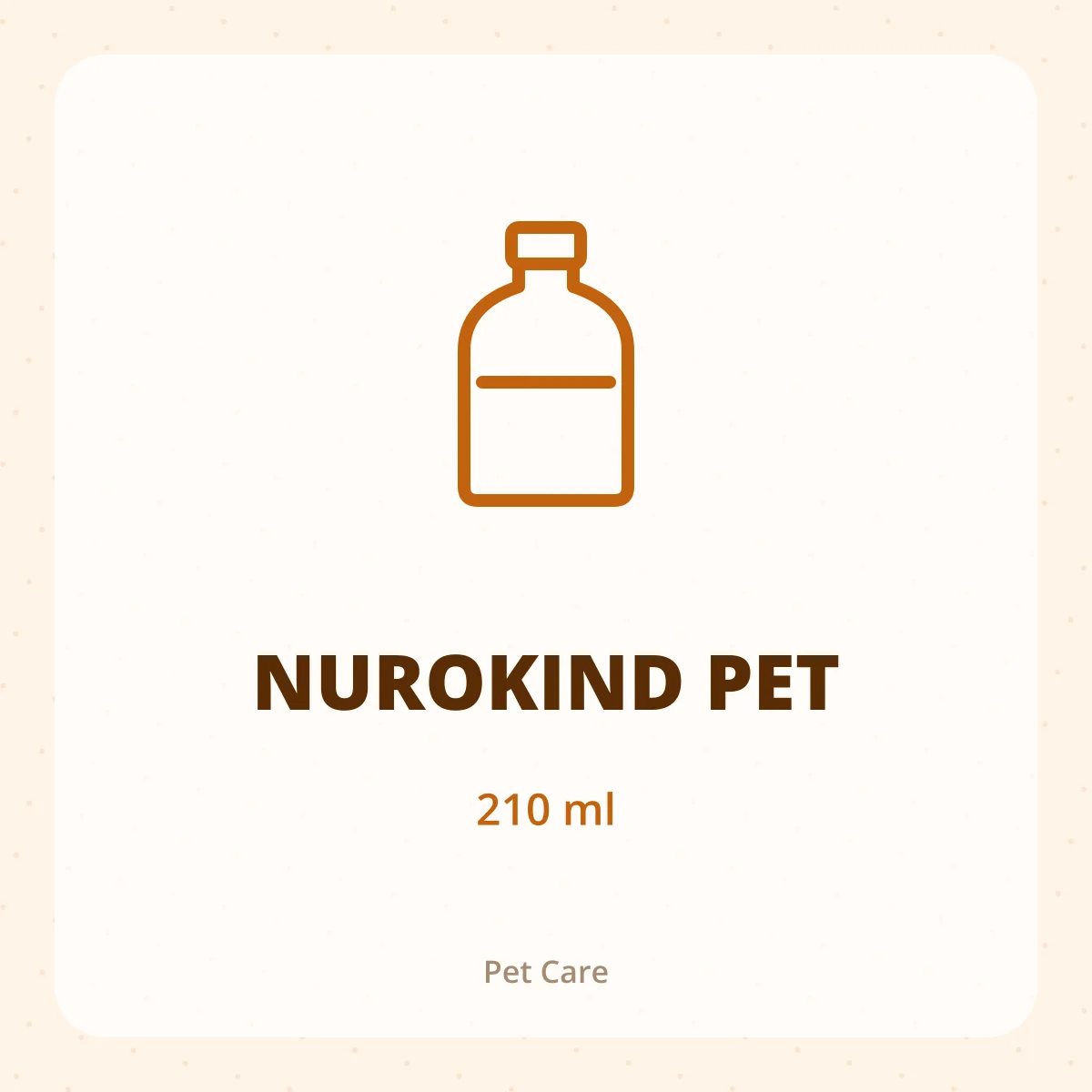 NUROKIND PET 1X210ML