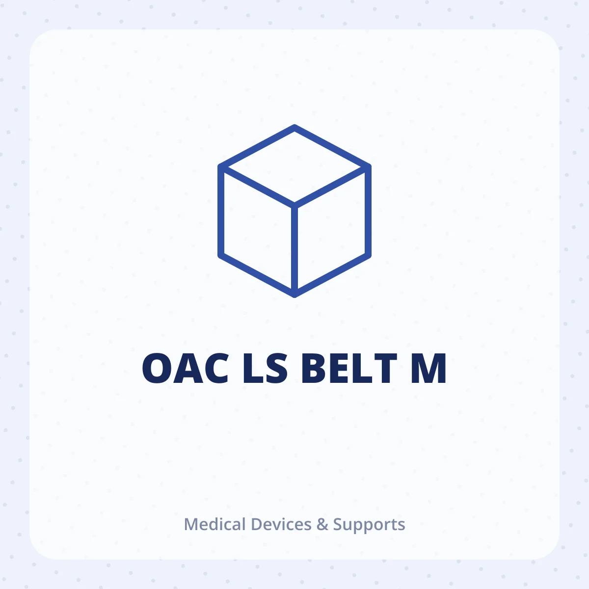 OAC LS BELT M 1X1