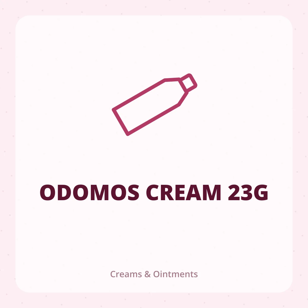 ODOMOS CREAM 23G 1X1