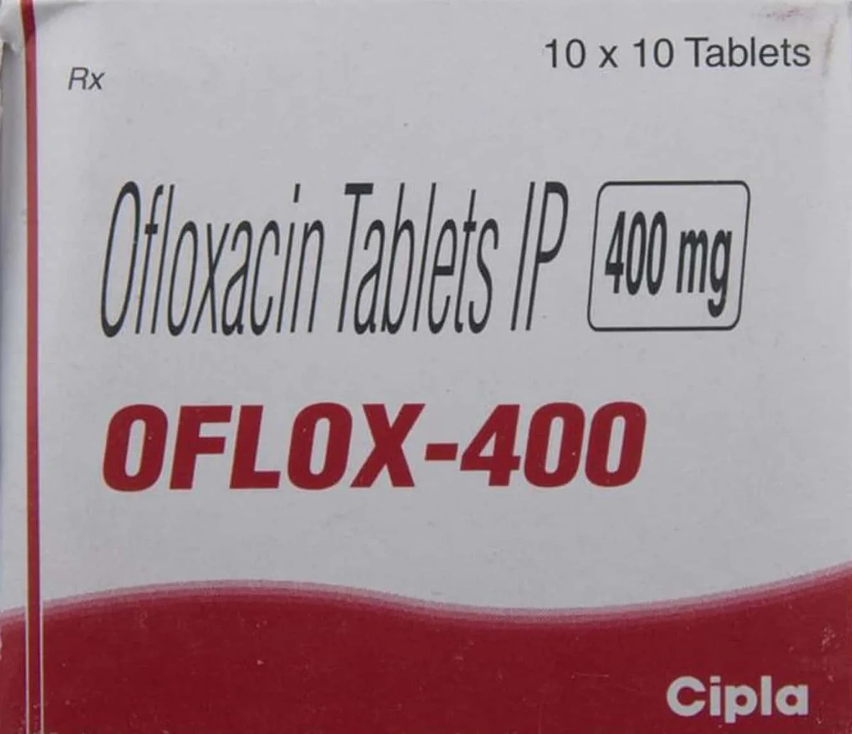 OFLOX-400MG TAB 1X10