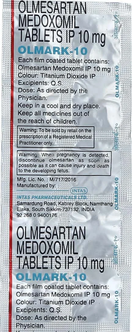 OLMARK-10MG TAB 1X10