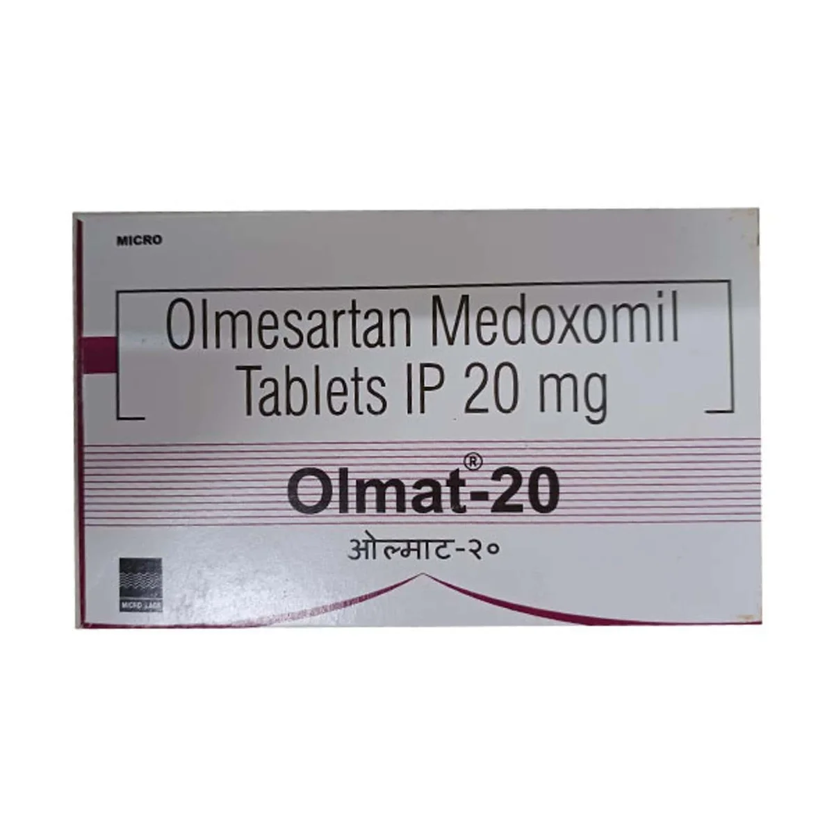 OLMAT-20MG TAB 1X15