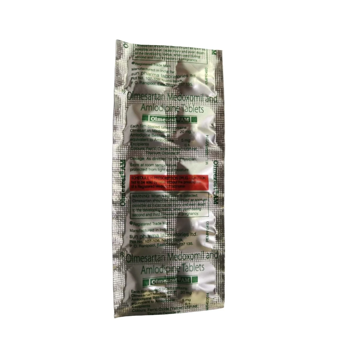 OLMEZEST-AM 20MG TAB 1X10