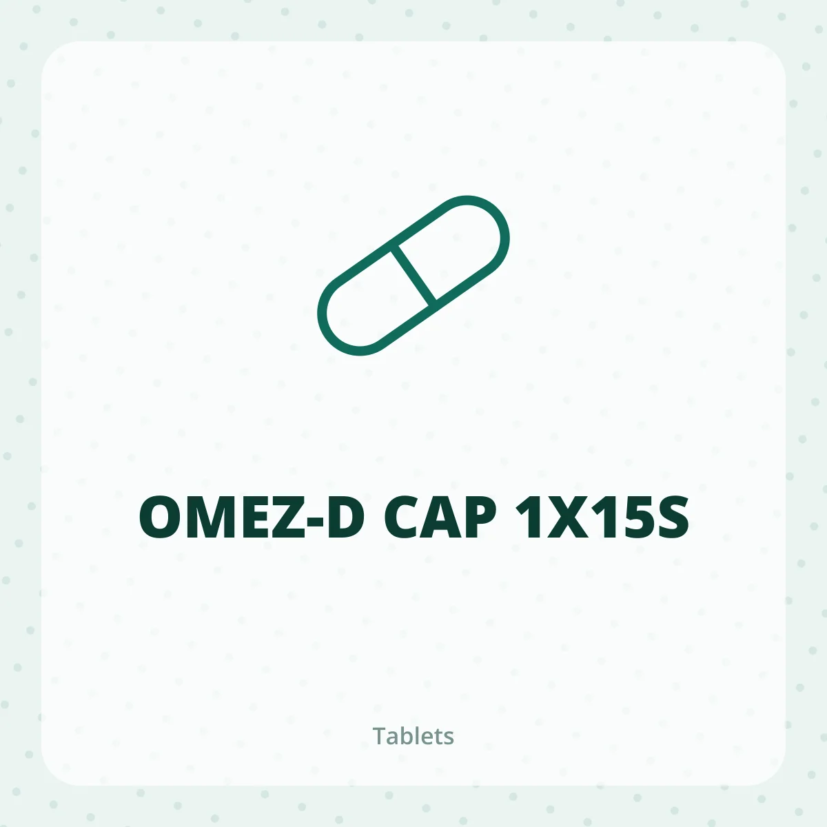 OMEZ-D CAP 1X15S