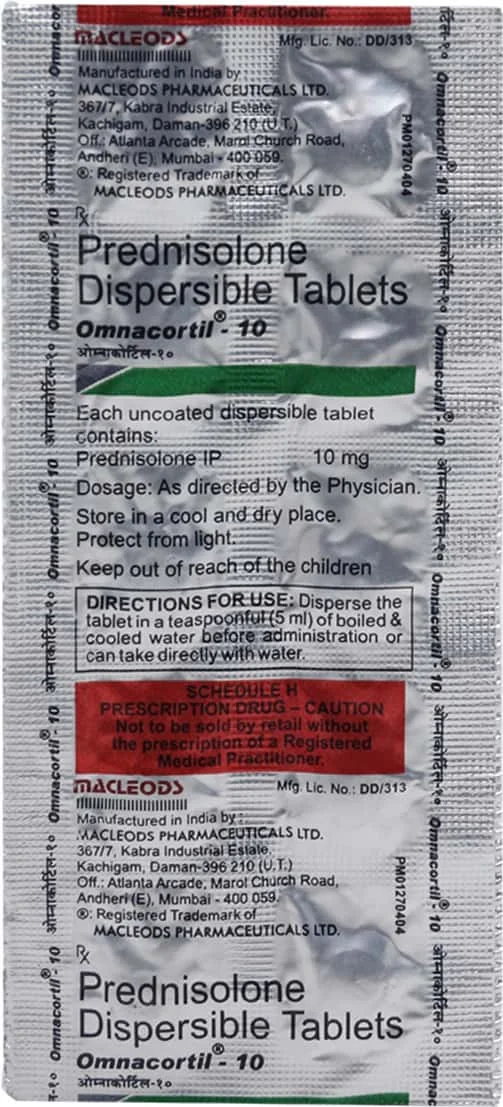 OMNACORTIL-10MG TAB 1X10