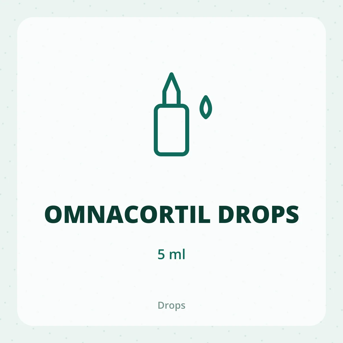 OMNACORTIL DROPS 1X5ML