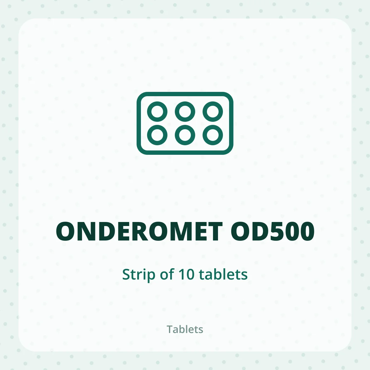 ONDEROMET OD500 1*10