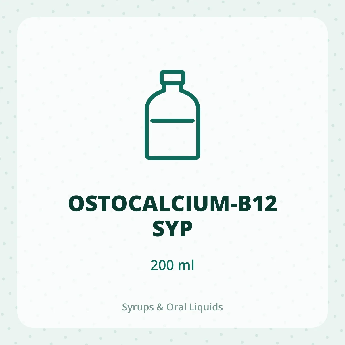 OSTOCALCIUM-B12 SYP 1X200ML