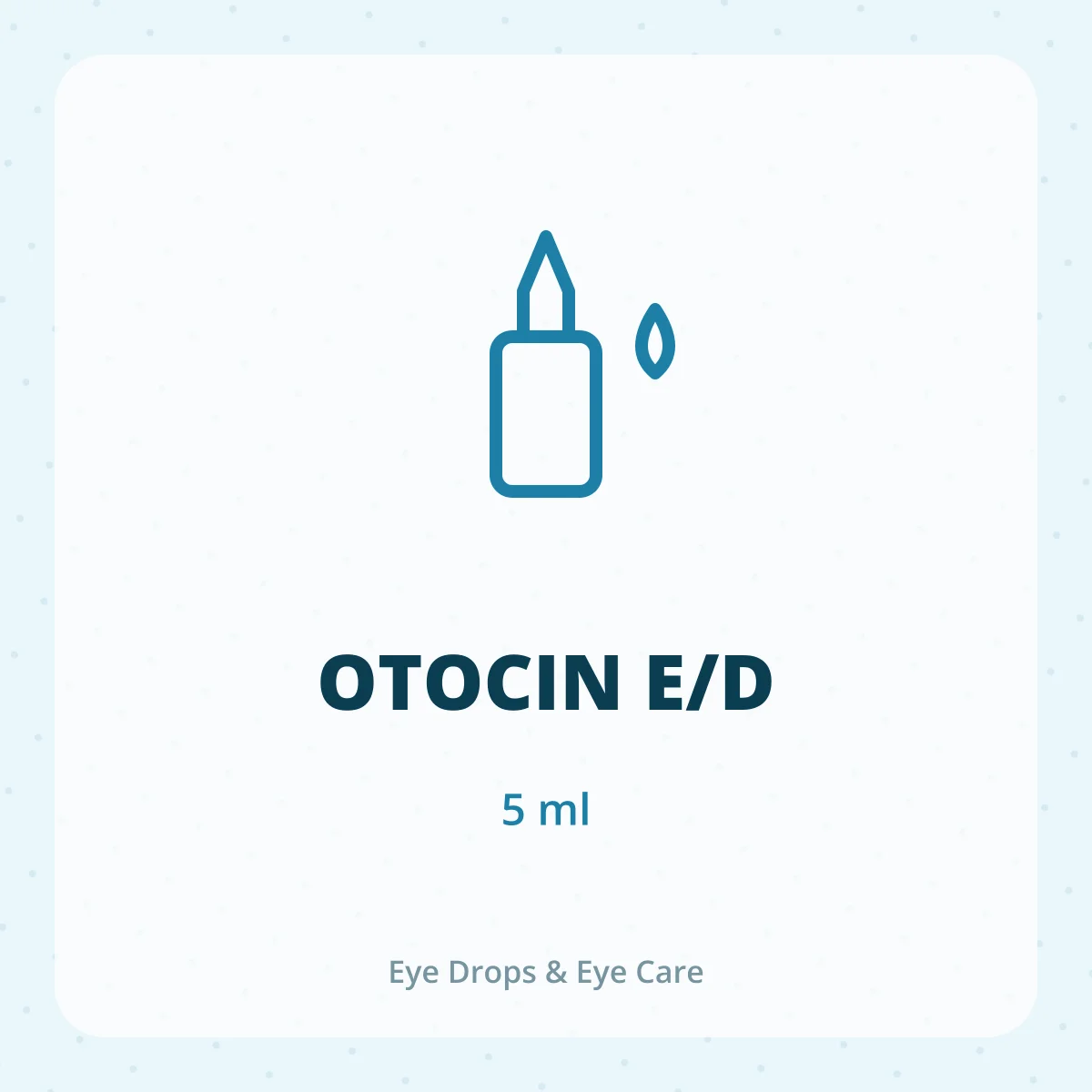 OTOCIN E/D 1X5ML