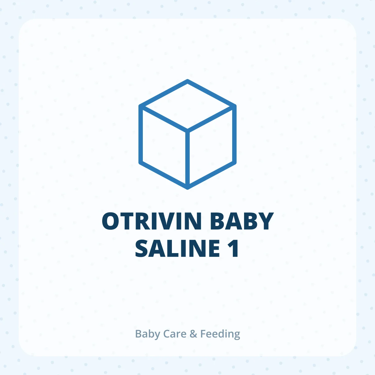 OTRIVIN BABY SALINE 1