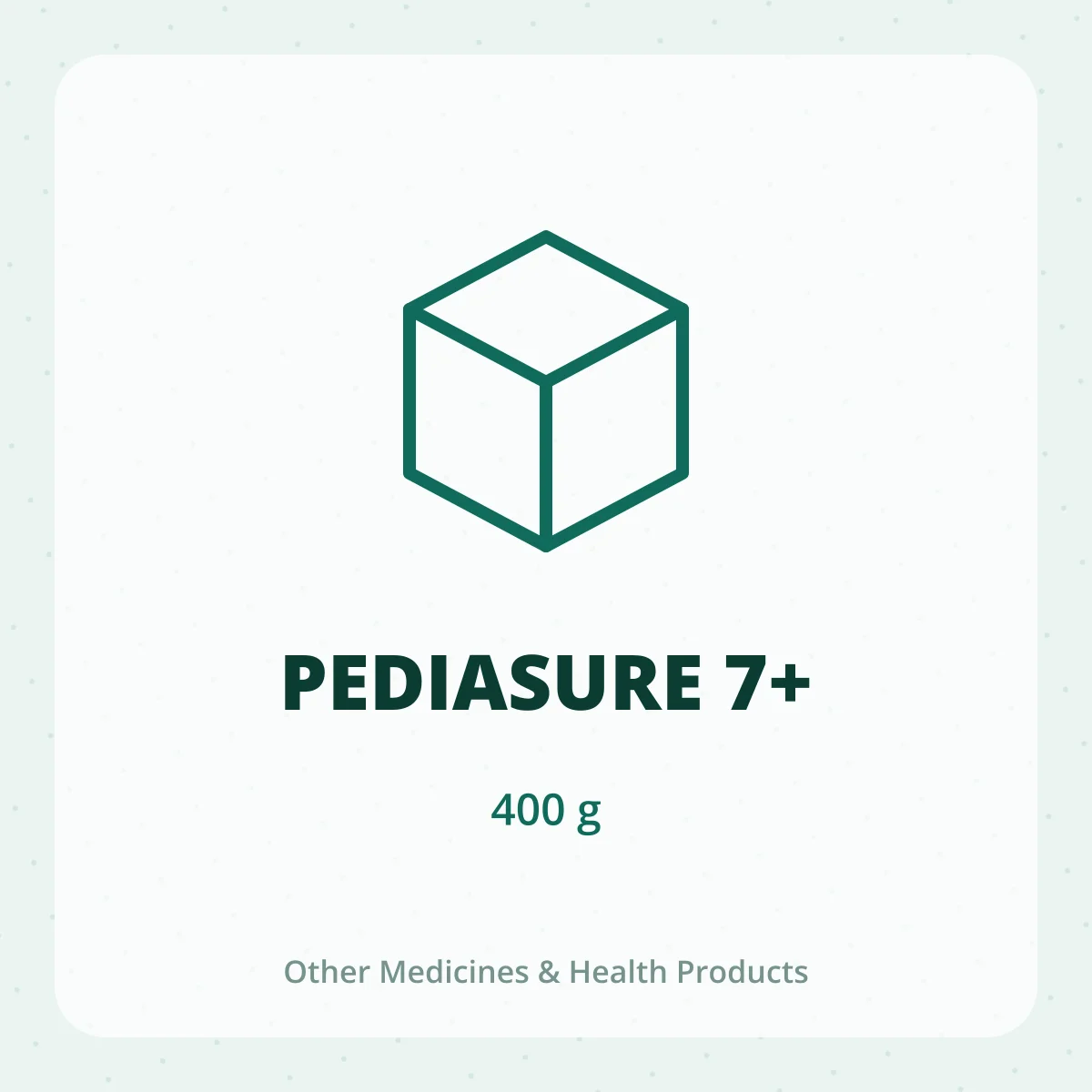 PEDIASURE 7+ 1X400GM