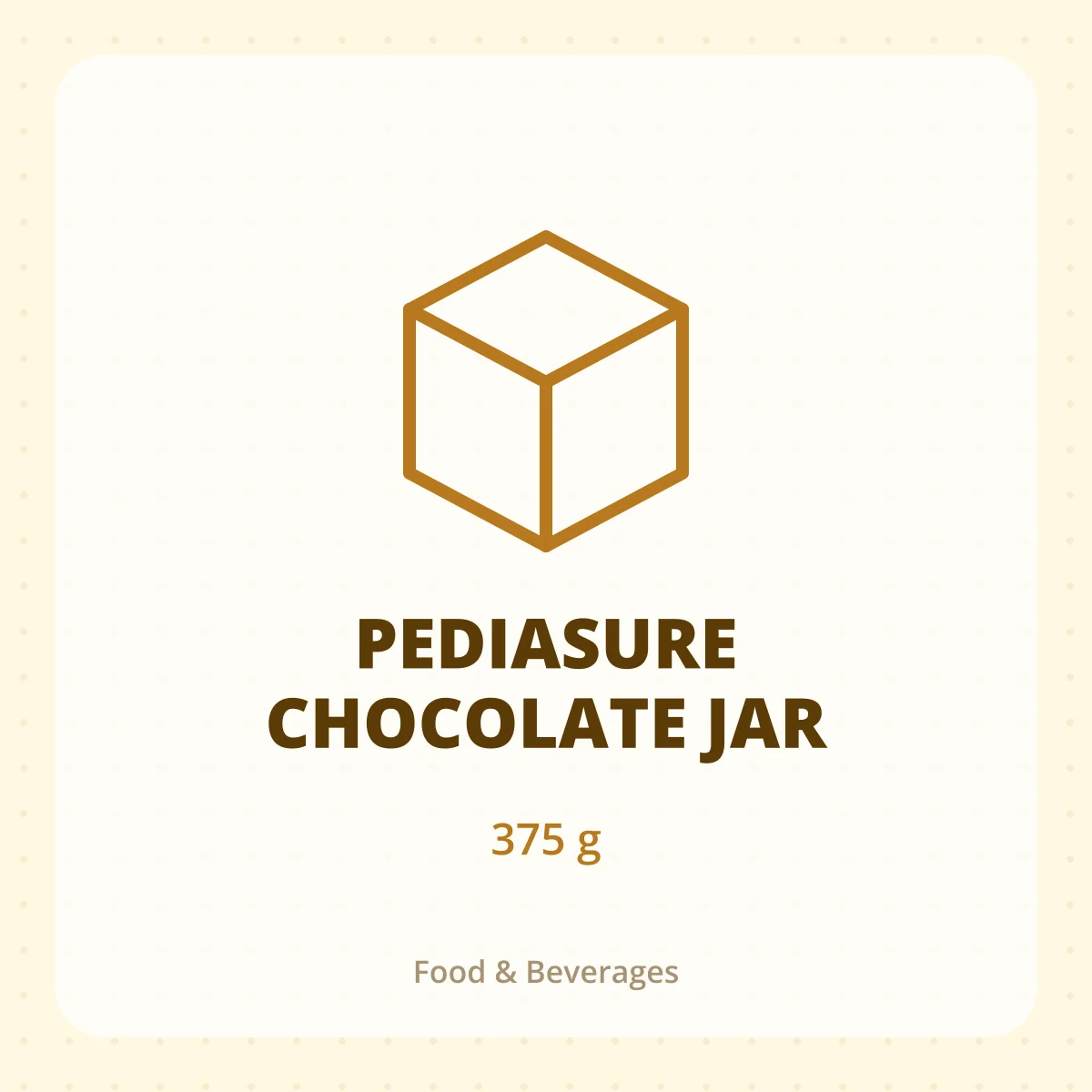 PEDIASURE CHOCOLATE JAR 1*375GM