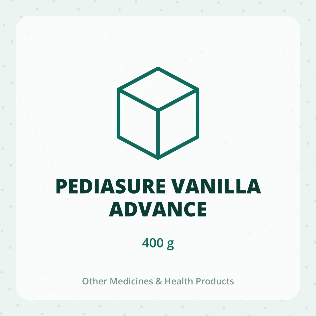 PEDIASURE VANILLA ADVANCE 1*400G