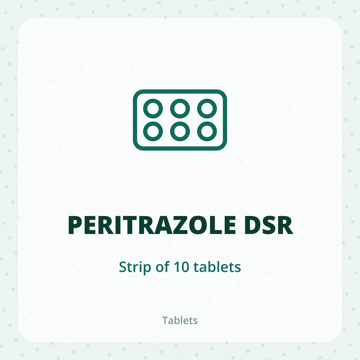 PERITRAZOLE DSR 1*10