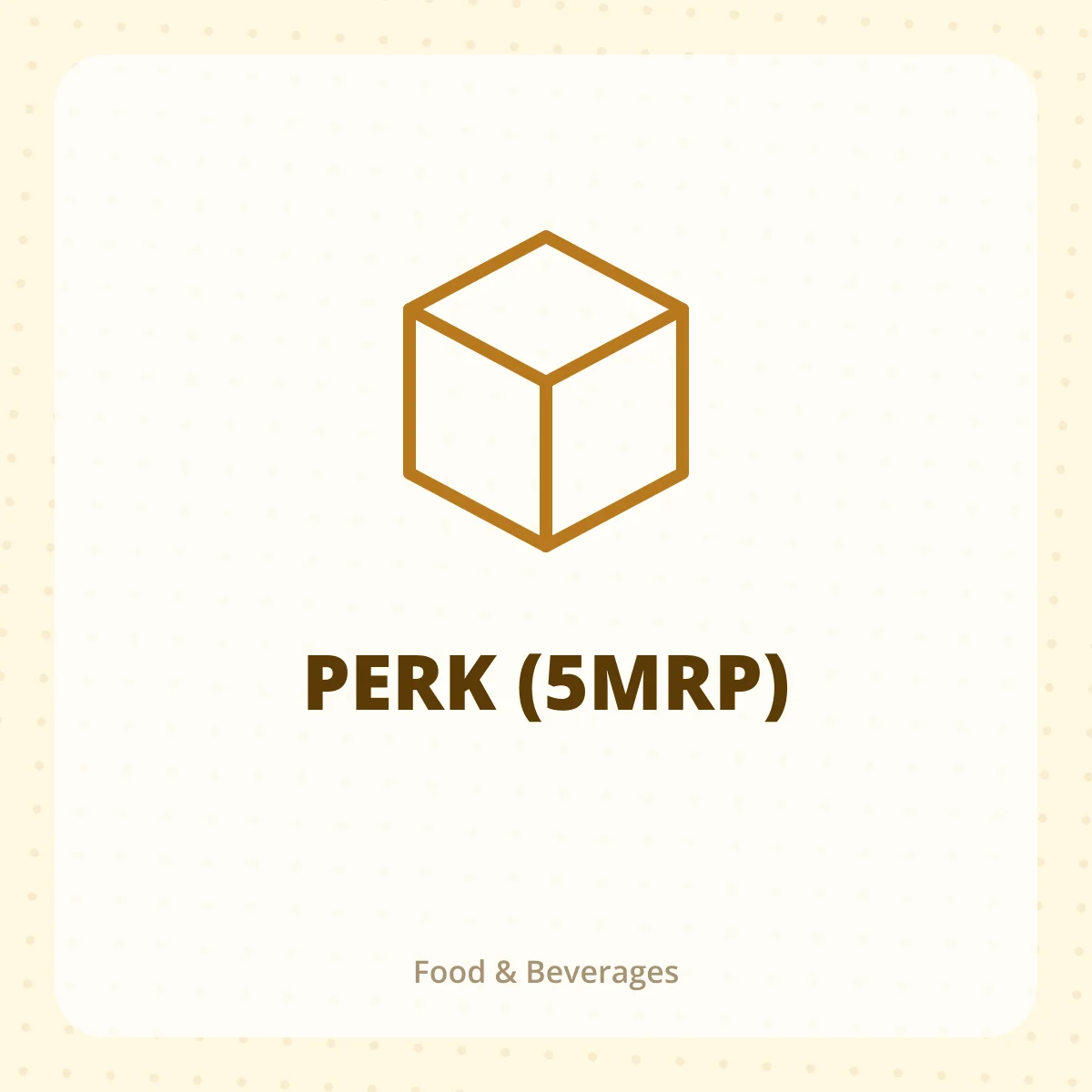 PERK (5MRP) 1X1